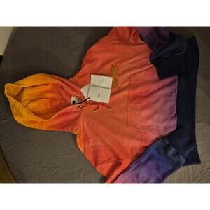 Balmain Cropped Hoodie Size Large BNWT MSRP $1,350